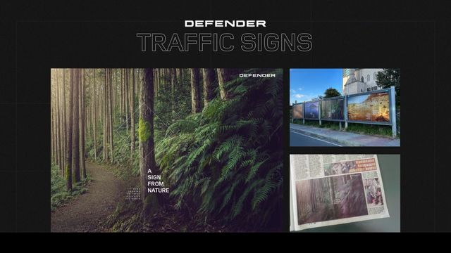 Defender Traffic Signs